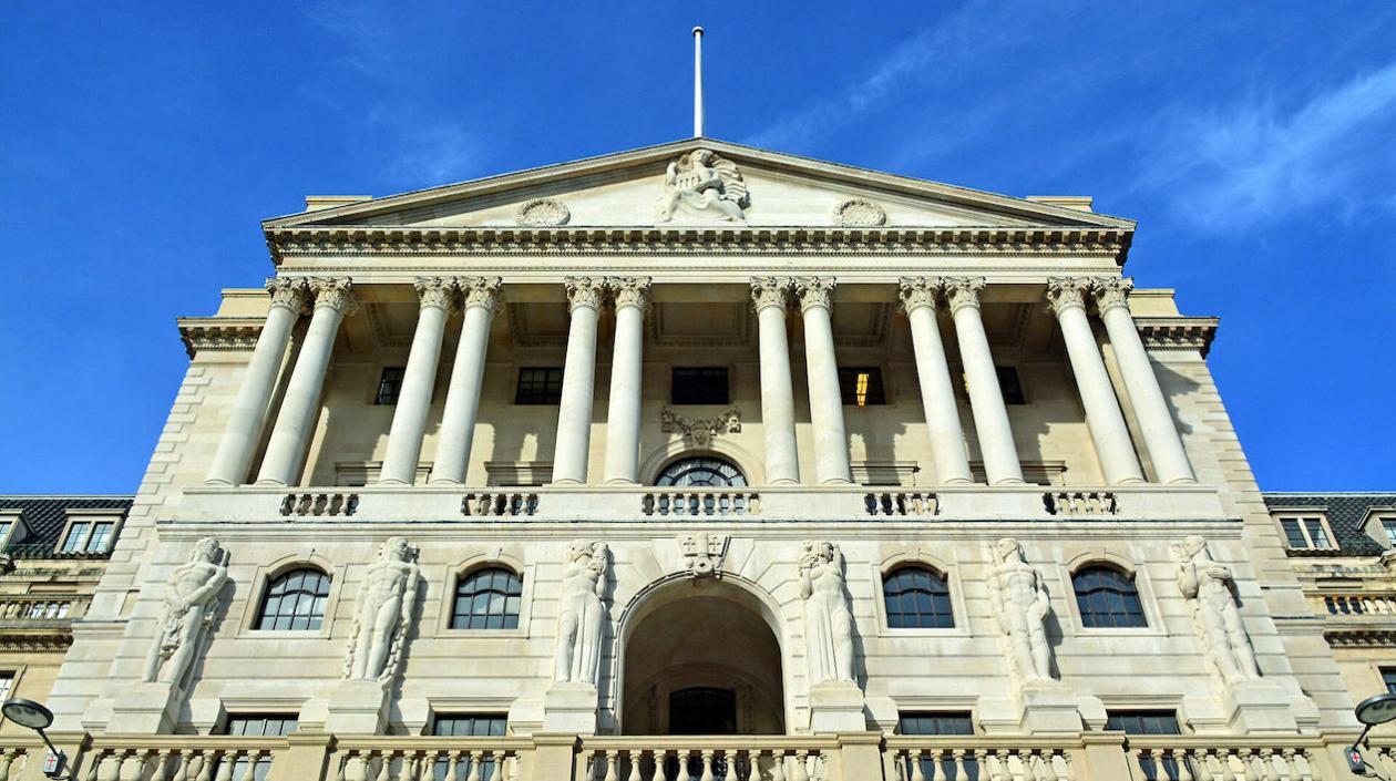 Banco de Inglaterra en Londres.