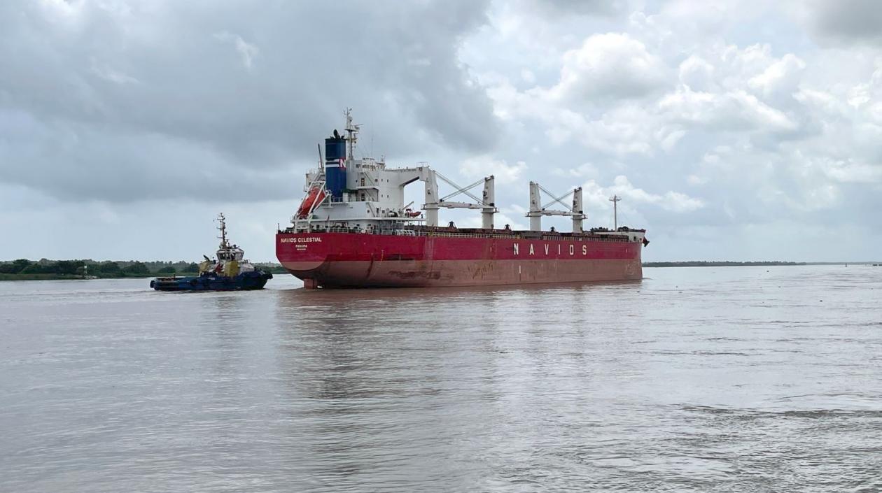 Canal de Acceso al Puerto de Barranquilla tiene nuevo calado de 7,6
