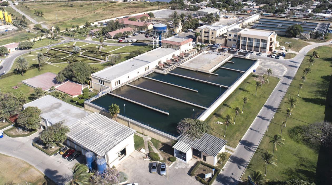 Los trabajos se realizan en el acueducto de Barranquilla.