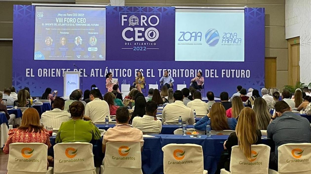 VIII Foro CEO 2022 que se cumple en Barranquilla.