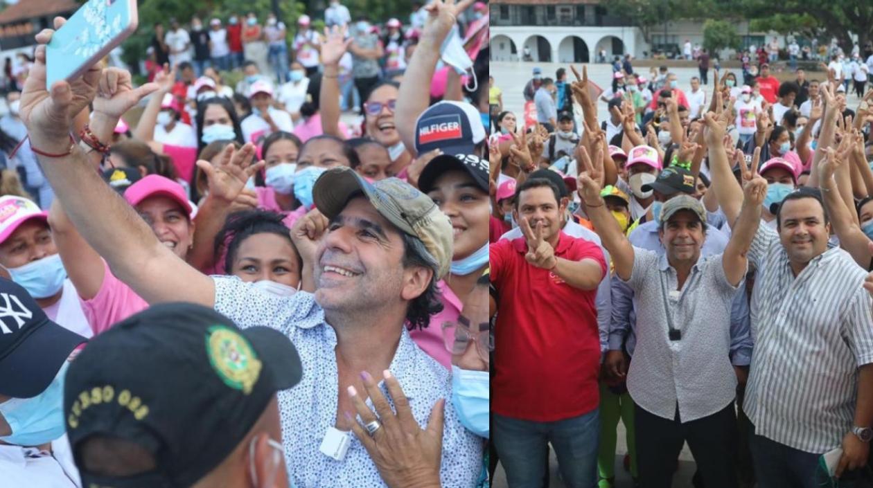 El aspirante presidencial Alex Char escuchó sobre las necesidades de los habitantes de Valledupar.