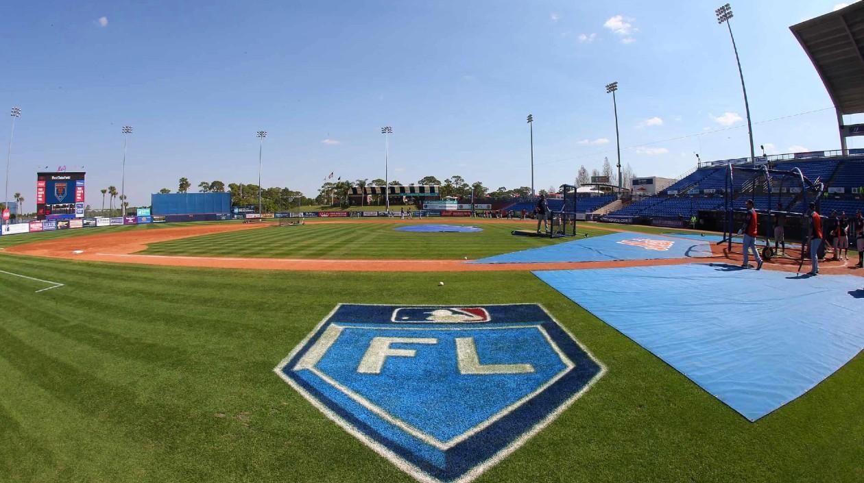 Campo de entrenamiento de la MLB en Florida. 
