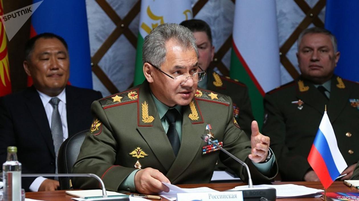El ministro de Defensa de Rusia, Serguéi Shoigú.