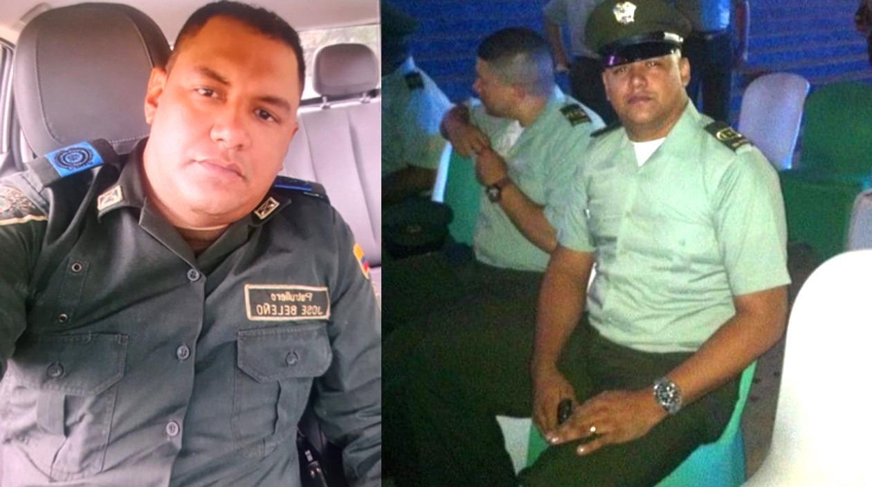 El patrullero de la Policía José Carlos Beleño Correa.
