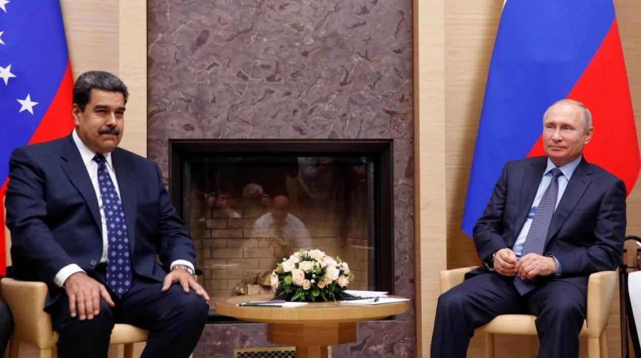 Nicolás Maduro y Vladímir Putin.