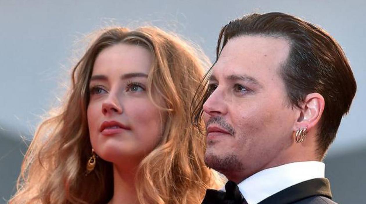 Amber Heard y Johnny Depp.