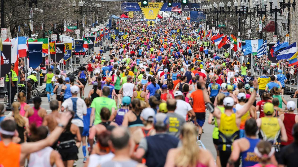 Maratón de Boston, en Estados Unidos. 