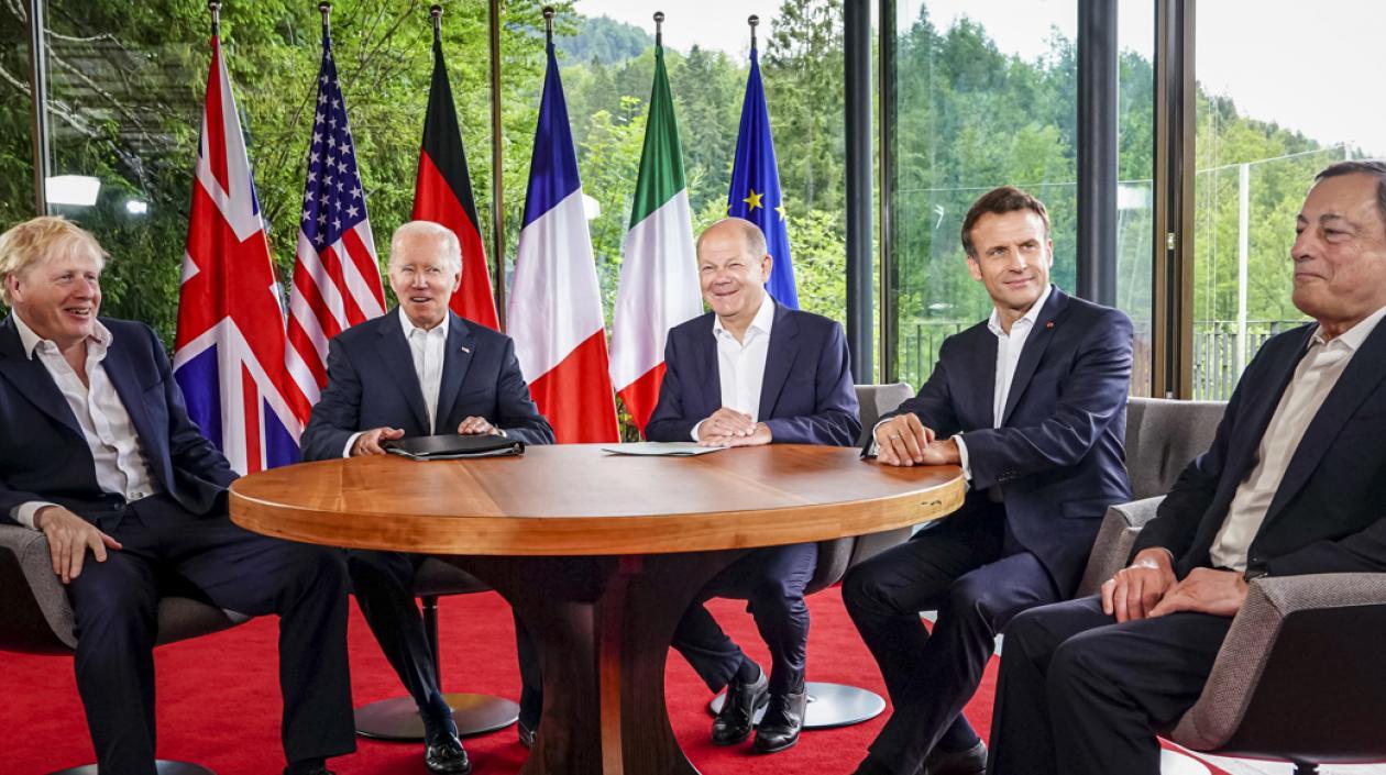 Líderes del G7.