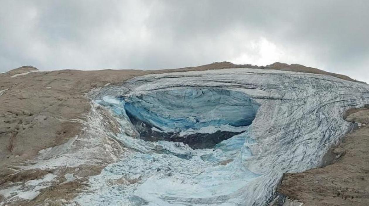 Glaciar de la Marmolada. 