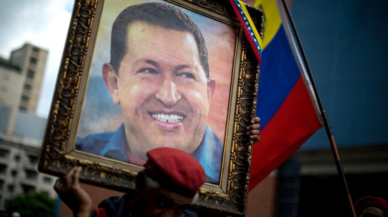 Imagen de Hugo Chávez.