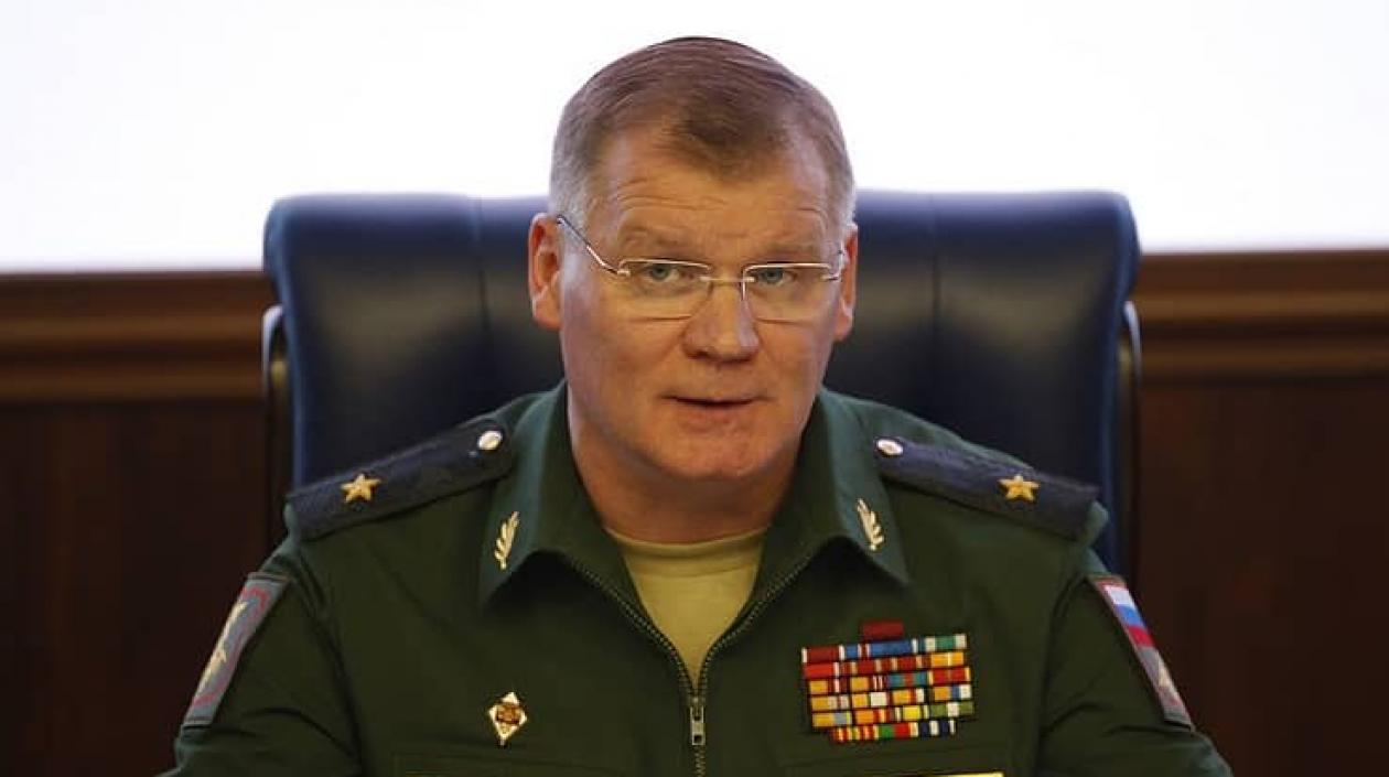 Igor Konashénkov, el portavoz de Defensa ruso.