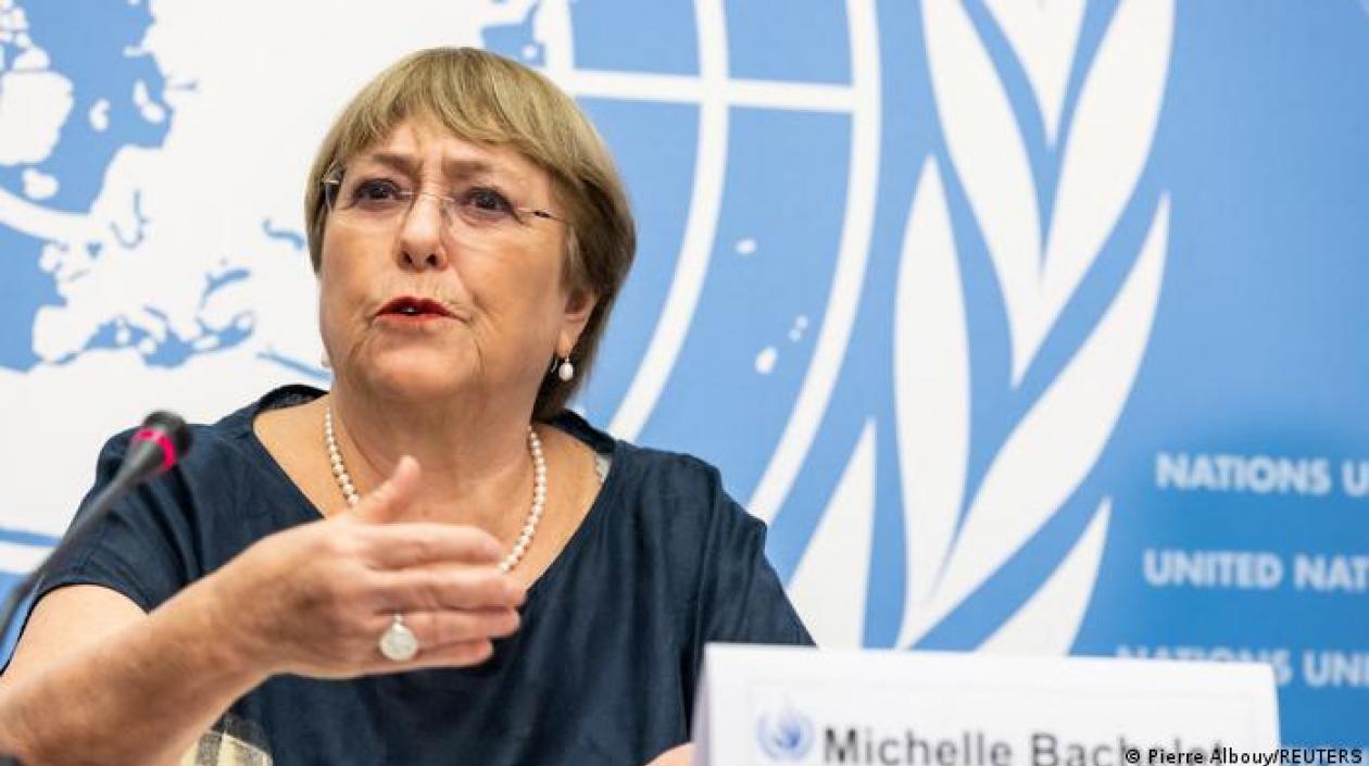 Michelle Bachelet, Alta Comisionada para los Derechos Humanos de la ONU.