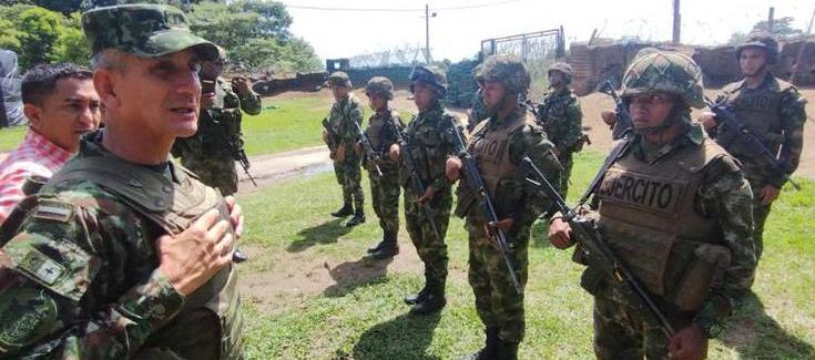 Tropas de la octava brigada fueron desplazadas a zona rural de Puerto Rondón.