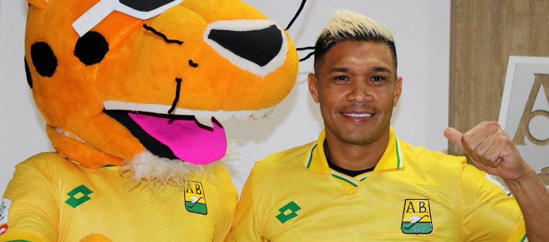 La contratación de Teófilo Gutiérrez fue anunciada el sábado por el Bucaramanga. 
