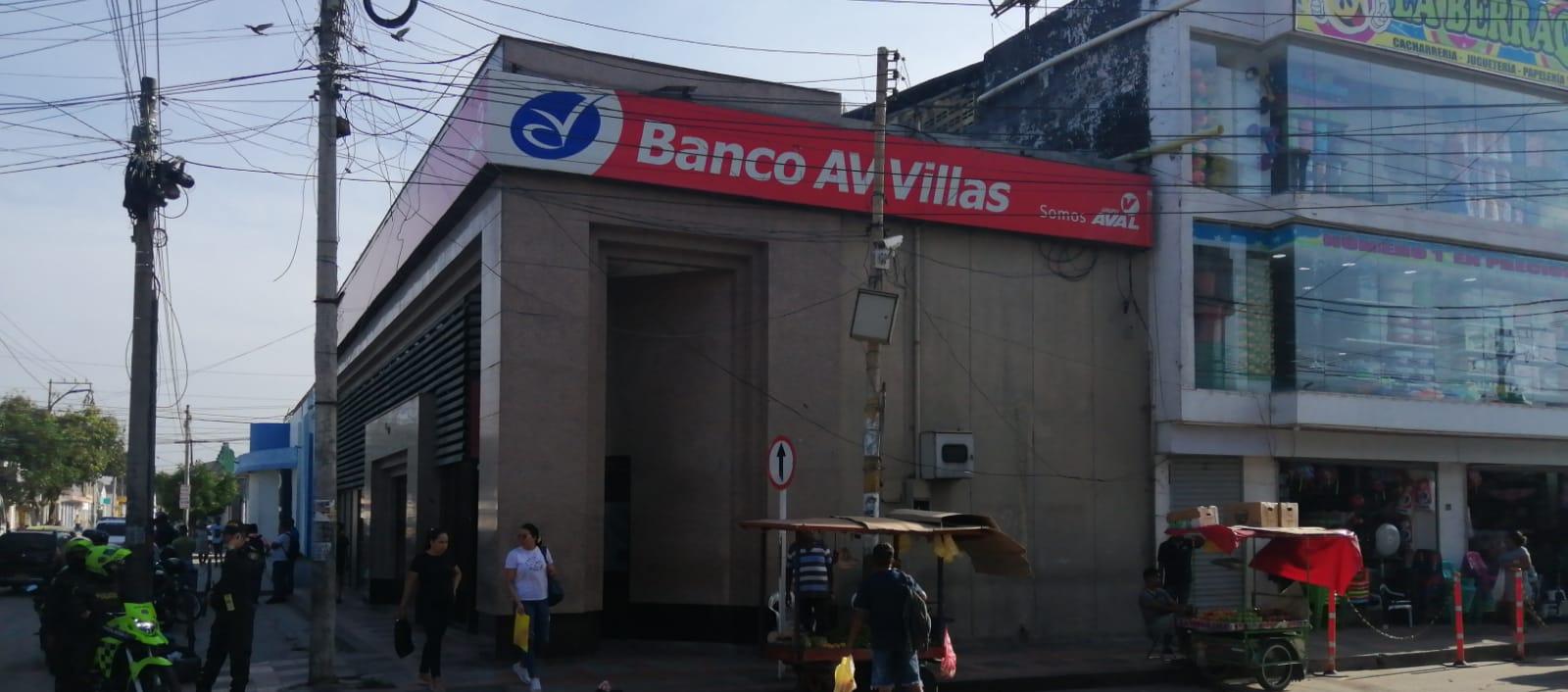 Banco AV Villas en Soledad. 