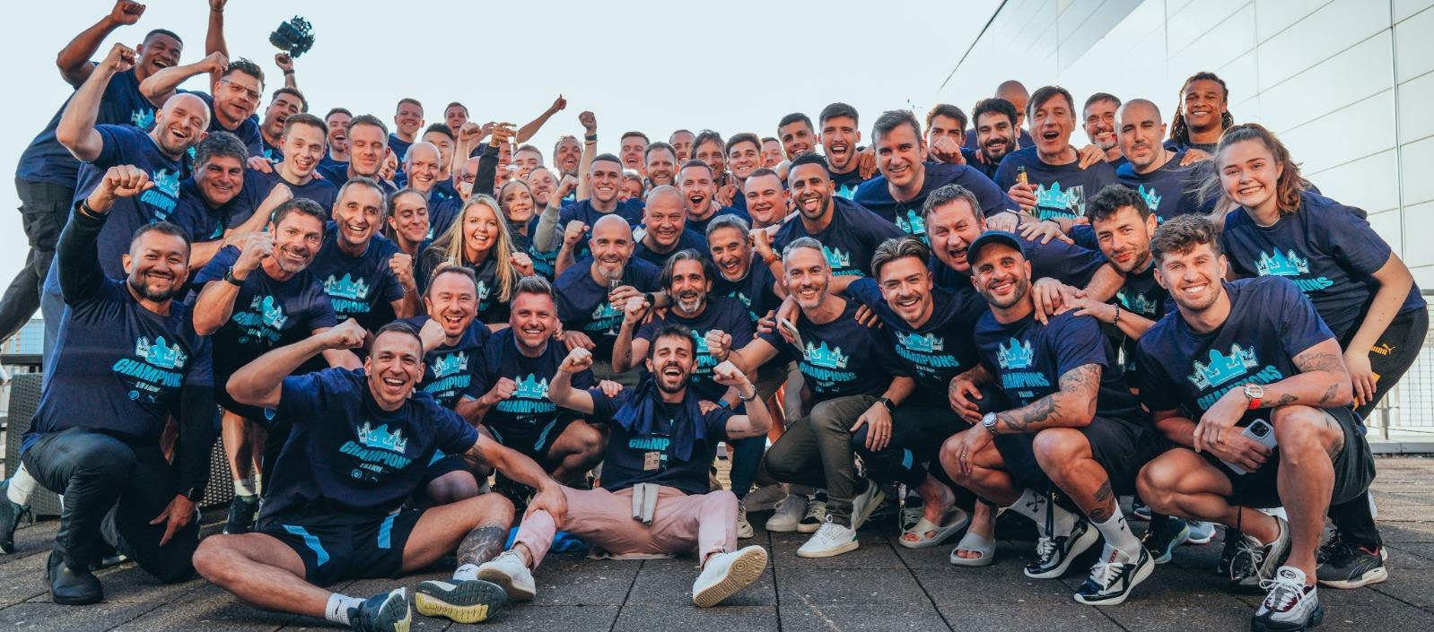 ¡Campeones! escribió el Manchester City en sus redes sociales