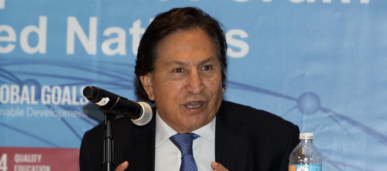 El expresidente peruano Alejandro Toledo.