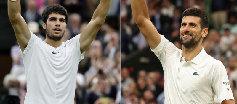 Carlos Alcaraz y Novak Djokovic jugarán una final inédita. 