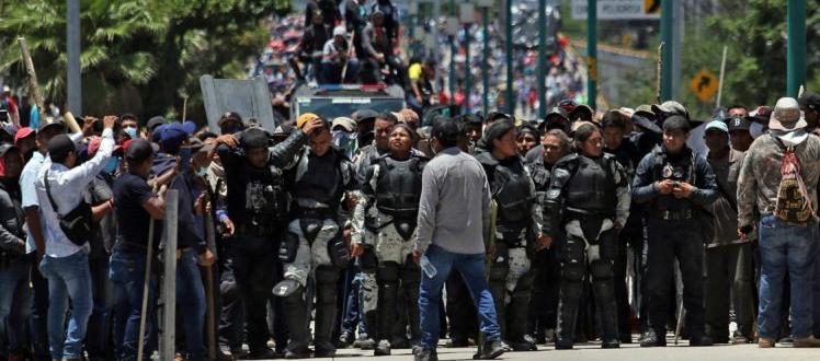 Jornada violenta en Chilpancingo, Guerrero.