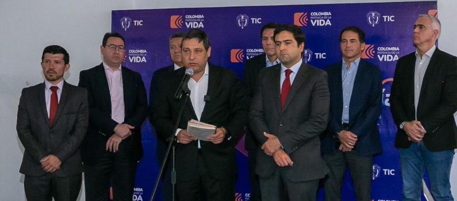 El Ministro de las TIC, Mauricio Lizcano.