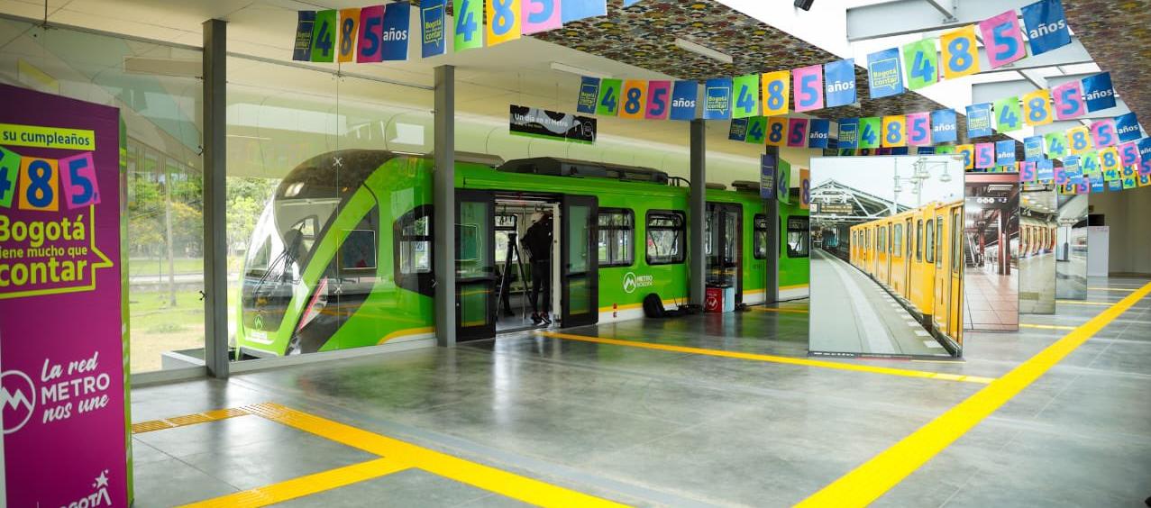 Metro de Bogotá, imagen de referencia.