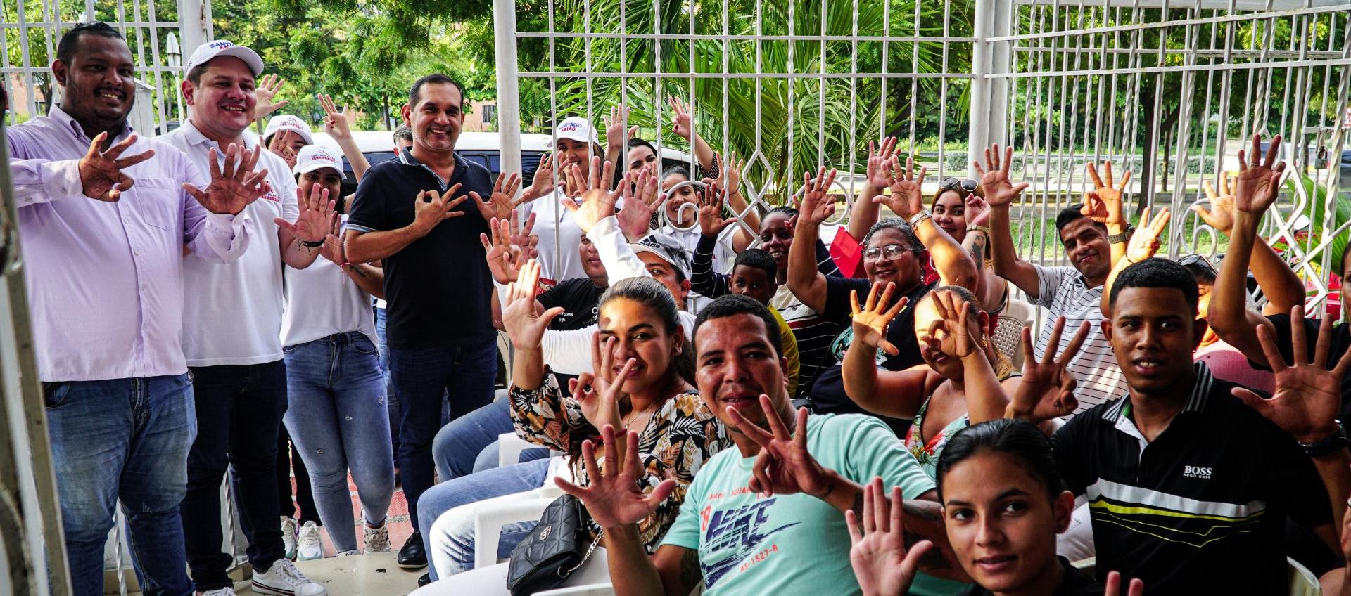 Santiago Arias, candidato al Concejo de Barranquilla.
