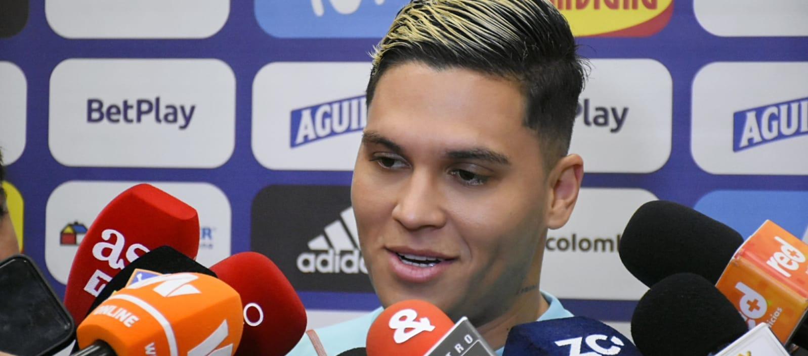 Quintero atendió a los medios en la sede deportiva de la Federación Colombiana de Fútbol.