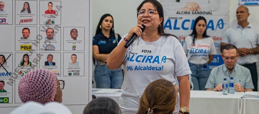 Alcira Sandoval, alcaldesa electa de Soledad.
