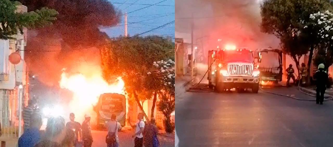 Incendio de bus de Lolaya