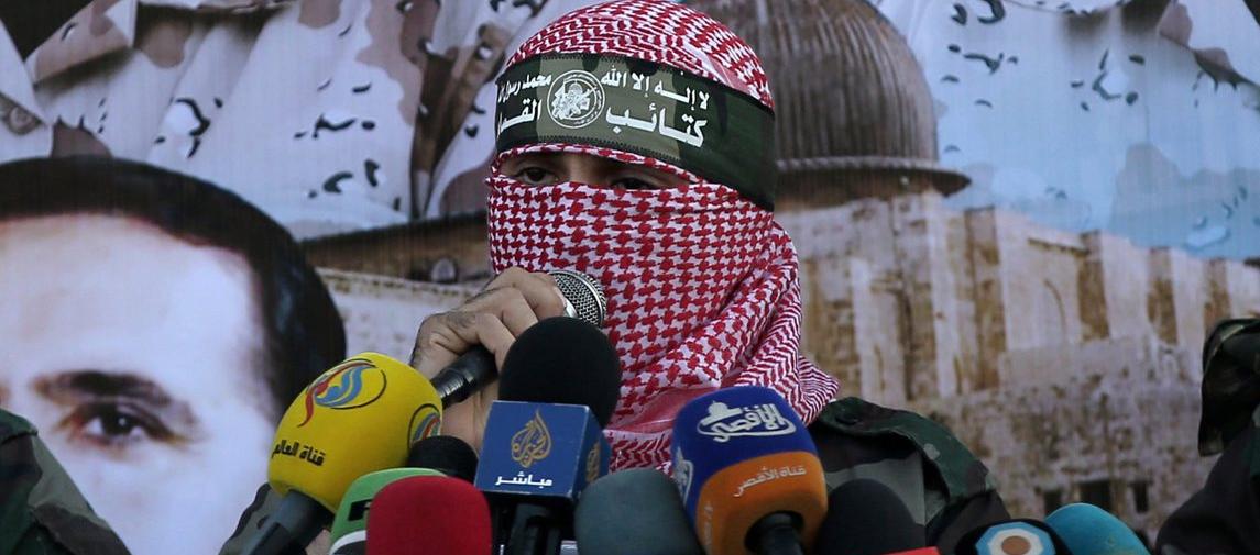 Abu Obeida, el portavoz de las Brigadas de Ezeldin Al Qasam.