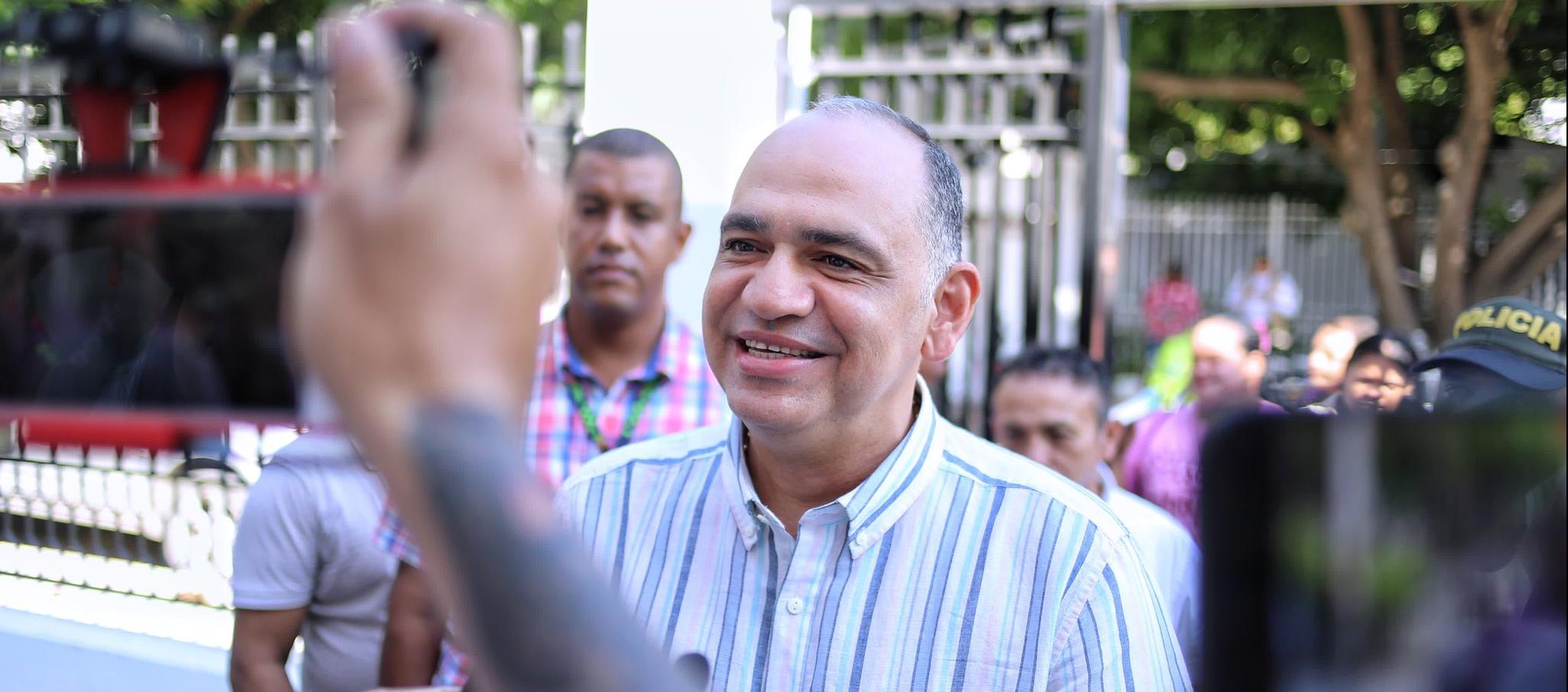 Carlos Pinedo, alcalde electo de Santa Marta