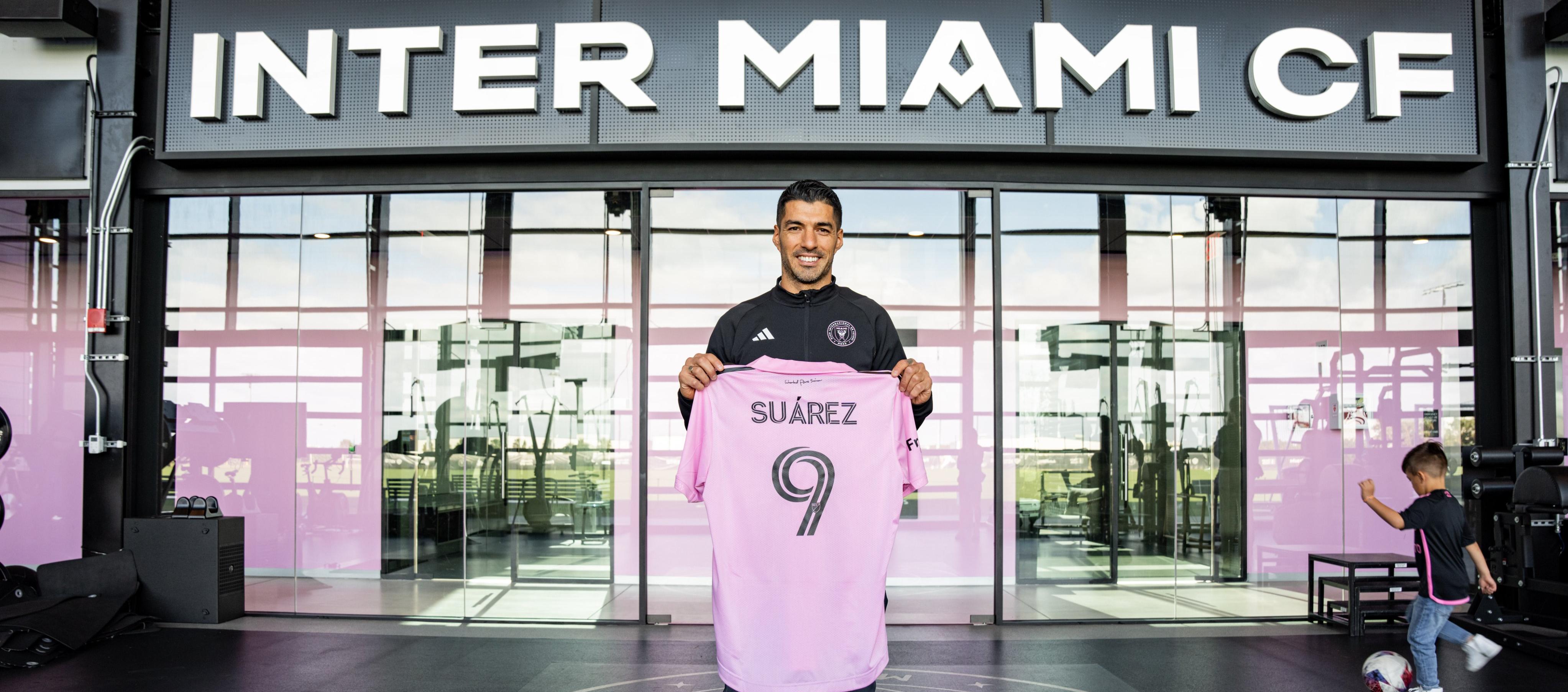Luis Suárez firmó contrato por un año con el Inter Miami. 