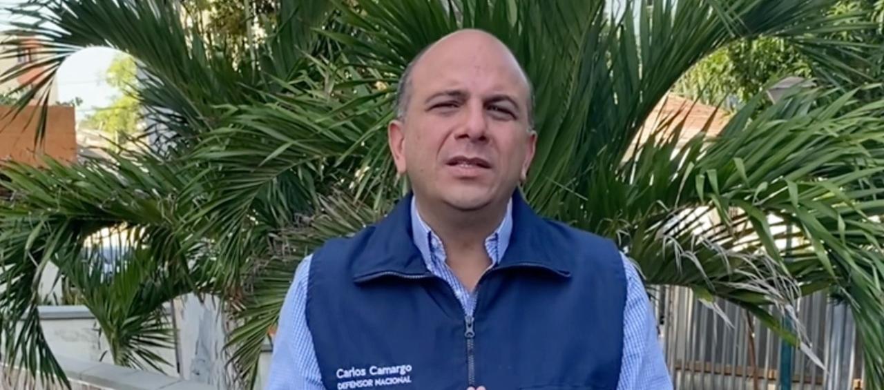 Carlos Camargo Assís, defensor del Pueblo.