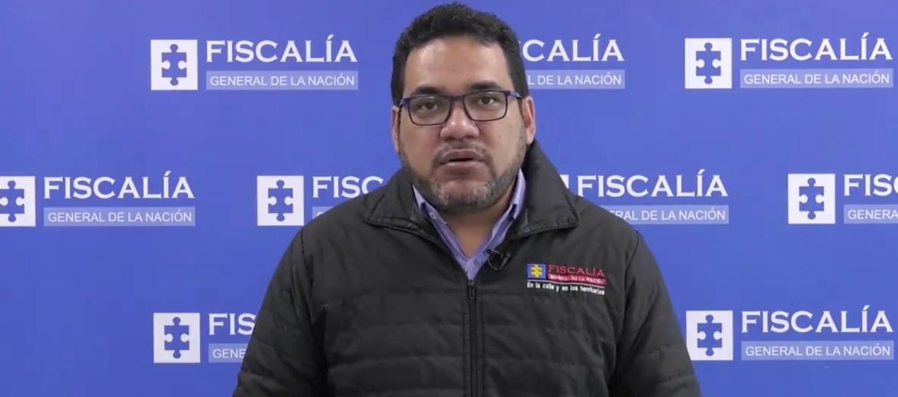Eduar Calderón, Director Especializado de la Fiscalía contra la Corrupción. 