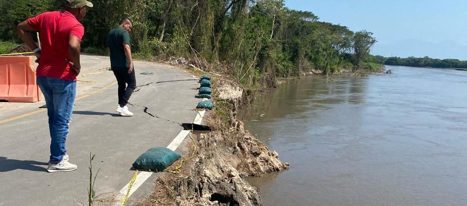 La erosión es un grave problema en zonas como San Miguel en Hatillo de Loba y Santa Lucía en Magangué 