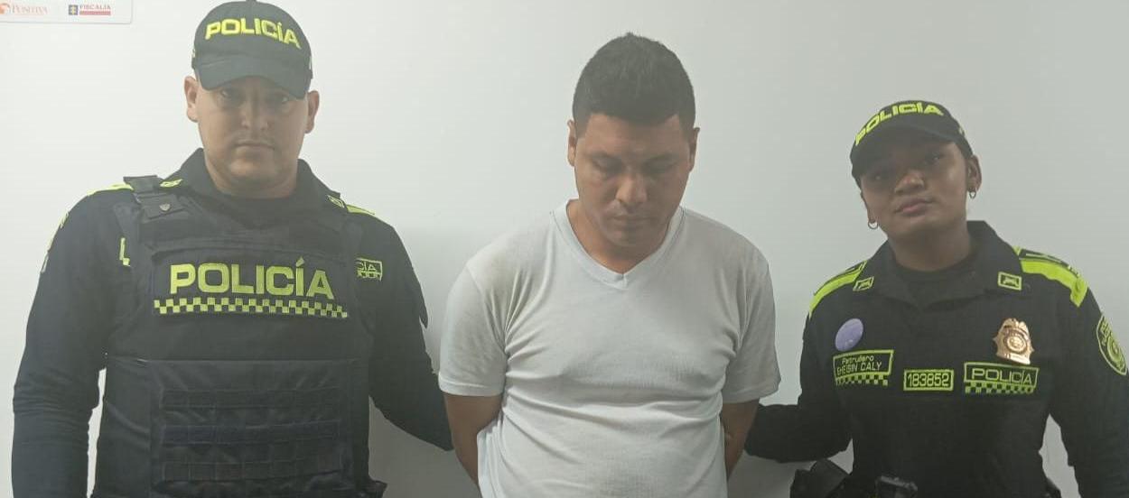Jean Pierre Cardozo Padilla, capturado.