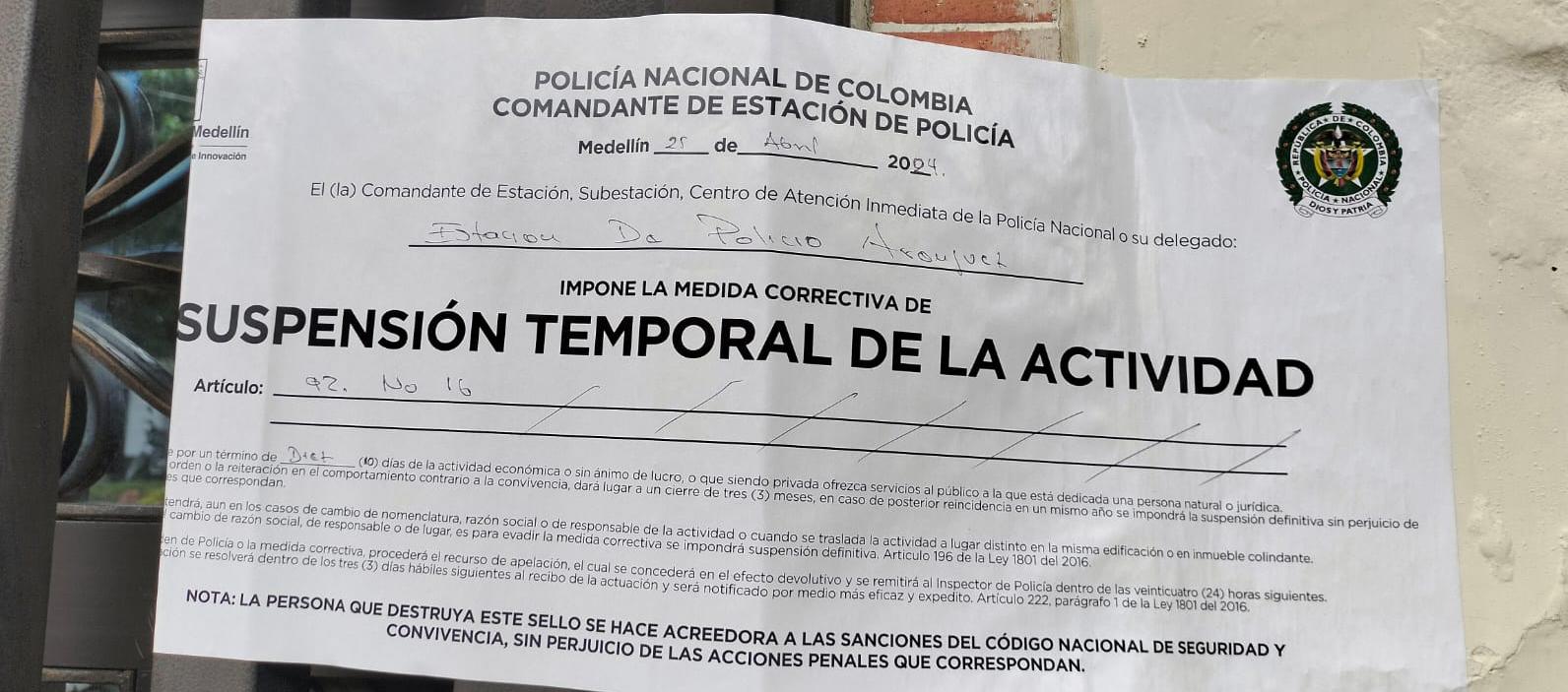 Hombre de 51 años fue capturado en un hostal de Medellín.