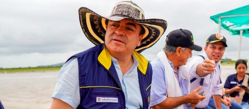 Olmedo López, exdirector de la Unidad de Riesgos. 