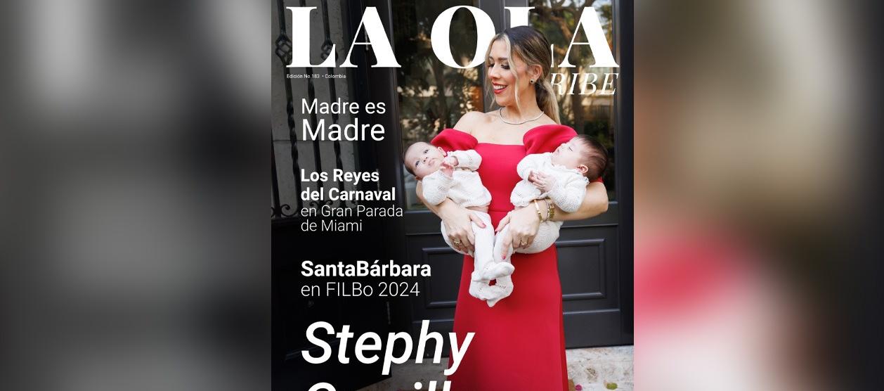 Stephy Carrillo es la portada de la revista La Ola Caribe