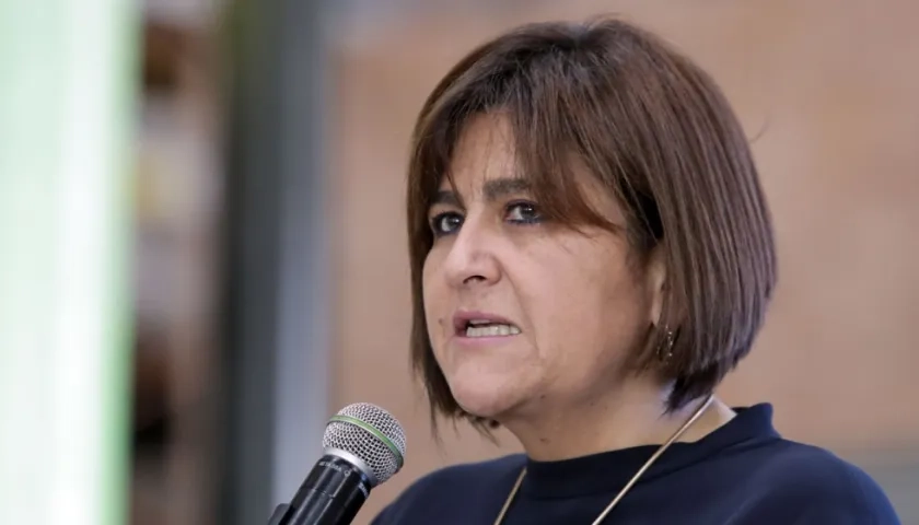 La ministra de Comercio, Industria y Turismo de Colombia, María Lorena Gutiérrez