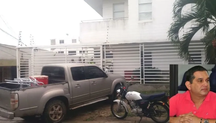 Casa del concejal de Barranquilla Santiago Arias