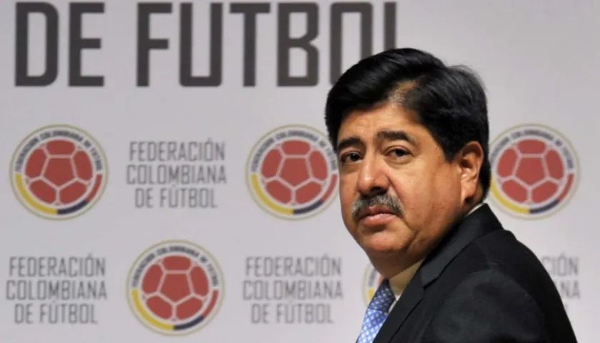 Luis Bedoya, ex presidente de la Federación Colombiana de Fútbol. 