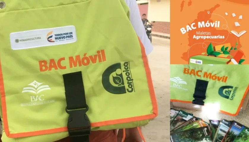 BAC Móvil es un programa de extensión bibliotecaria, creado para servir de puente entre los usuarios de las zonas rurales del país y las entidades del sector agropecuario colombiano, 