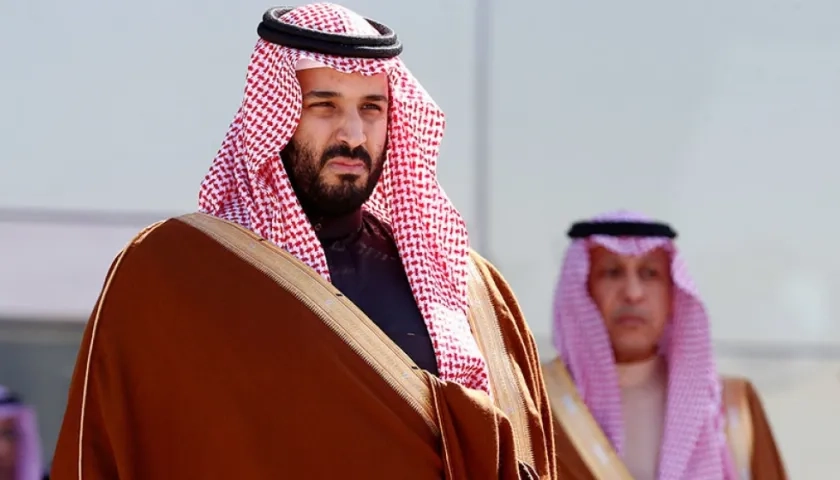 El Príncipe heredero saudí, Mohammed bin Salman.