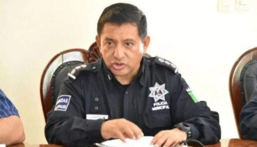 Alfonso Beltrán Jiménez, director de Policía de México.