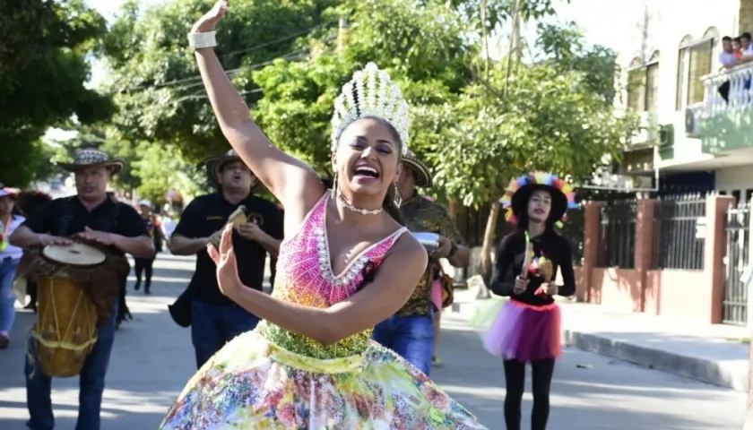 Andrea De Alba, reina del Carnaval de la 44.