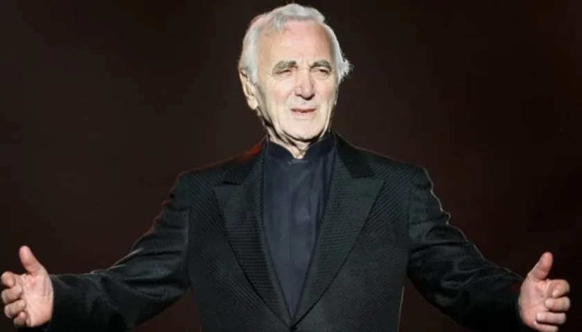 Charles Aznavour..