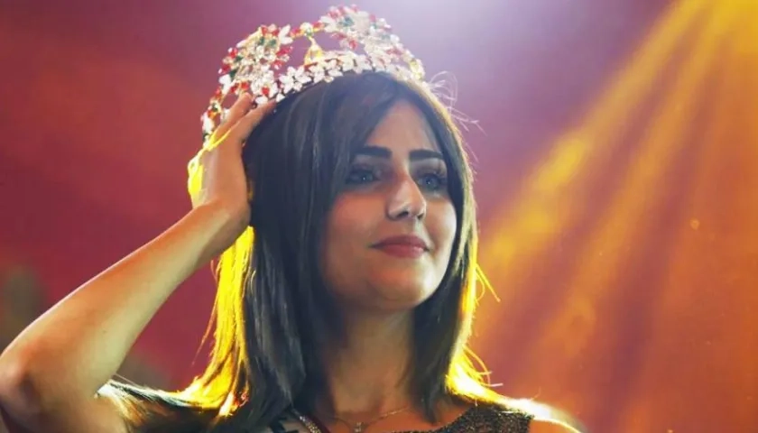 Shamaa Qasim, "Miss Irak 2015".
