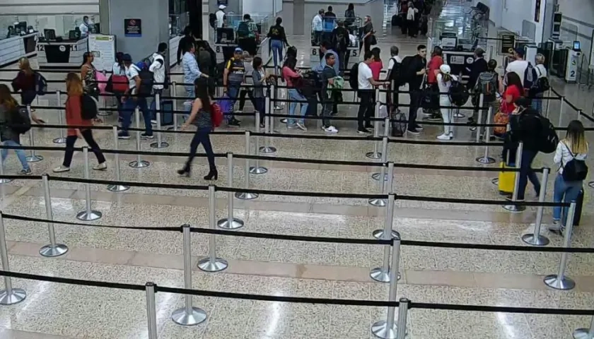 Migración Colombia intensificó las acciones en los diferentes aeropuertos del país.