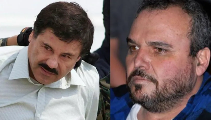 Joaquín 'El Chapo' Guzmán y Jesús 'El Rey' Zambada García.